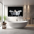 Load image into Gallery viewer, Custom Dog ArtMaltese Bathtub Art - Personalized Dog Bath Art