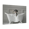 Load image into Gallery viewer, Custom Dog ArtMiniature Schnauzer Bath Art | Adorable Bathroom Decor | Perfect Gift for the Dog Lover in your Life
