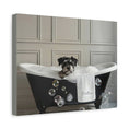 Load image into Gallery viewer, Custom Dog ArtMiniature Schnauzer Bathtub Art Print