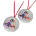 Load image into Gallery viewer, Custom Dog ArtPerisian Christmas Ornament | Personalized