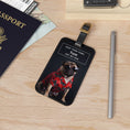 Load image into Gallery viewer, Custom Dog ArtPersonalized Bulldog Luggage Tag