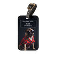Load image into Gallery viewer, Custom Dog ArtPersonalized Bulldog Luggage Tag