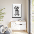 Load image into Gallery viewer, Custom Dog ArtPet Portrait Canvas, Framed Wall Art, Dog Photo Gift, Custom Pet Artwork, Home Decor, Dog Lover's Gift