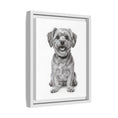 Load image into Gallery viewer, Custom Dog ArtPet Portrait Canvas, Framed Wall Art, Dog Photo Gift, Custom Pet Artwork, Home Decor, Dog Lover's Gift