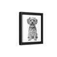 Load image into Gallery viewer, Custom Dog ArtPet Portrait Canvas, Framed Wall Art, Dog Photo Gift, Custom Pet Artwork, Home Decor, Dog Lover's Gift