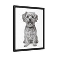 Load image into Gallery viewer, Custom Dog ArtPet Portrait Canvas, Framed Wall Art, Dog Photo Gift, Custom Pet Artwork, Home Decor, Dog Lover's Gift