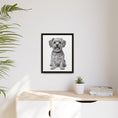 Load image into Gallery viewer, Custom Dog ArtPet Portrait Canvas, Framed Wall Art, Dog Photo Gift, Custom Pet Artwork, Home Decor, Dog Lover's Gift