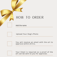 Load image into Gallery viewer, Custom Dog ArtPet Portrait Dog Photo Luggage Tag