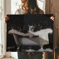Load image into Gallery viewer, Custom Dog ArtPet Portriat Custom Dog Bubble Bath Canvas – Adorable Personalized Pet Art