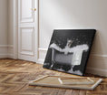 Load image into Gallery viewer, Custom Dog ArtPet Portriat Custom Dog Bubble Bath Canvas – Adorable Personalized Pet Art