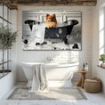 Load image into Gallery viewer, Custom Dog ArtPomeranian Bubble Bath Art | Personalized Dog Decor