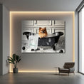 Load image into Gallery viewer, Custom Dog ArtPomeranian Bubble Bath Art | Personalized Dog Decor