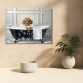 Load image into Gallery viewer, Custom Dog ArtPoodle Bubble Bath Art | Personalized Dog Decor, Unique Dog Art Gift