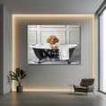 Load image into Gallery viewer, Custom Dog ArtPoodle Bubble Bath Art | Personalized Dog Decor, Unique Dog Art Gift
