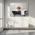 Load image into Gallery viewer, Custom Dog ArtPoodle Bubble Bath Art | Personalized Dog Decor, Unique Dog Art Gift