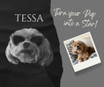 Load image into Gallery viewer, Custom Dog ArtPortrait Dog Blanket Customize with a Picture of your Dog