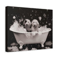 Load image into Gallery viewer, Custom Dog ArtSheepadoodle Art - Dog in Bathtub Art