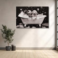 Load image into Gallery viewer, Custom Dog ArtSheepadoodle Art - Dog in Bathtub Art