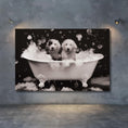 Load image into Gallery viewer, Custom Dog ArtSheepadoodle Art - Dog in Bathtub Art