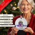Load image into Gallery viewer, Custom Dog ArtShih Tzu Christmas Ornament | Personalized