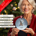 Load image into Gallery viewer, Custom Dog ArtWestie Christmas Ornament | Personalized