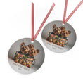 Load image into Gallery viewer, Custom Dog ArtYorkie Christmas Ornament | Personalized