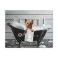 Load image into Gallery viewer, Adorable portrait of your dog in fun bubble bath