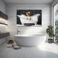 Load image into Gallery viewer, Custom Dog Art- Your Yorkie's portrait in lush bubble bath