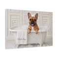 Load image into Gallery viewer, Charlie Bear Bubble Bath Art | Official Charlie Bear Collection Canvas
