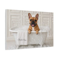 Load image into Gallery viewer, Charlie Bear Bubble Bath Art | Official Charlie Bear Collection Canvas
