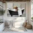 Load image into Gallery viewer, Custom Dog ArtCavapoo Bathtub Art | Personalized Dog Portrait
