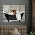 Load image into Gallery viewer, Custom Dog ArtCavapoo Bathtub Art | Personalized Dog Portrait
