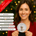 Load image into Gallery viewer, Custom Dog ArtCavapoo Christmas Ornament | Personalized
