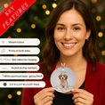Load image into Gallery viewer, Custom Dog ArtCockapoo Christmas Ornament | Personalized
