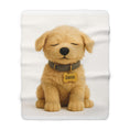 Load image into Gallery viewer, Custom Dog ArtCozy Pet Stuffed Animal Themed Sherpa Fleece Blanket | Perfect Gift for Pet Lovers, Home Decor, Beach Vibes, Cute Pet nArt, Cozy Blanket
