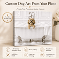 Load image into Gallery viewer, Custom Dog ArtCustom Dog Art | Personalized Dog in Bath Art
