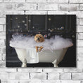 Load image into Gallery viewer, Custom Dog ArtCustom Dog Art | Personalized Dog in Bath Art
