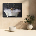 Load image into Gallery viewer, Custom Dog ArtCustom Dog Art | Personalized Dog in Bath Art
