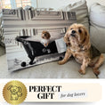 Load image into Gallery viewer, Custom Dog Art perfect for dog lovers,  Personalized Dog in cozy bubble bath
