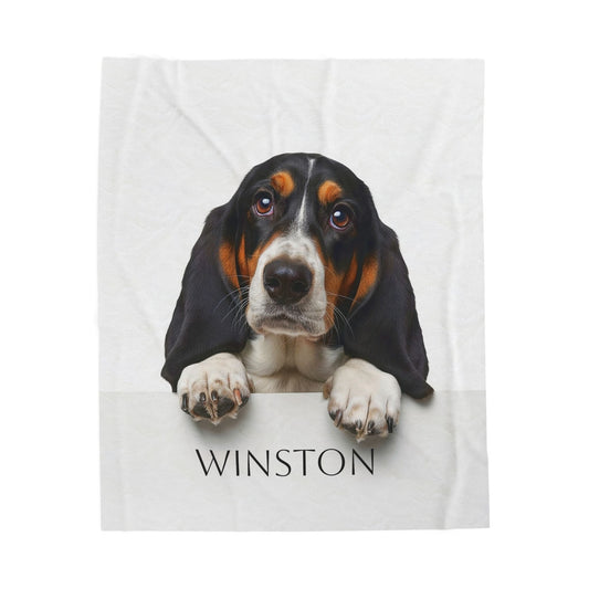 Custom Dog ArtCustom Dog Blanket Pet Face Dog Blanket Gift for Dog Owners, Personalized Dog Lover Blanket, Pet Portrait Dogs Blanket for Pet Lovers Gift