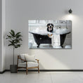 Load image into Gallery viewer, Custom Dog ArtCustom Dog in Bathtub Art - Personalized Pet Portrait for Your Home
