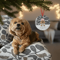 Load image into Gallery viewer, Custom Dog ArtCustom Dog Memorial Ornament | Personalized Portrait From Your Photo | Pet Loss Tribute Keepsake
