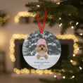 Load image into Gallery viewer, Custom Dog ArtCustom Dog Memorial Ornament | Personalized Portrait From Your Photo | Pet Loss Tribute Keepsake
