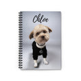 Load image into Gallery viewer, Custom Dog ArtCustom Dog Portrait Spiral Notebook
