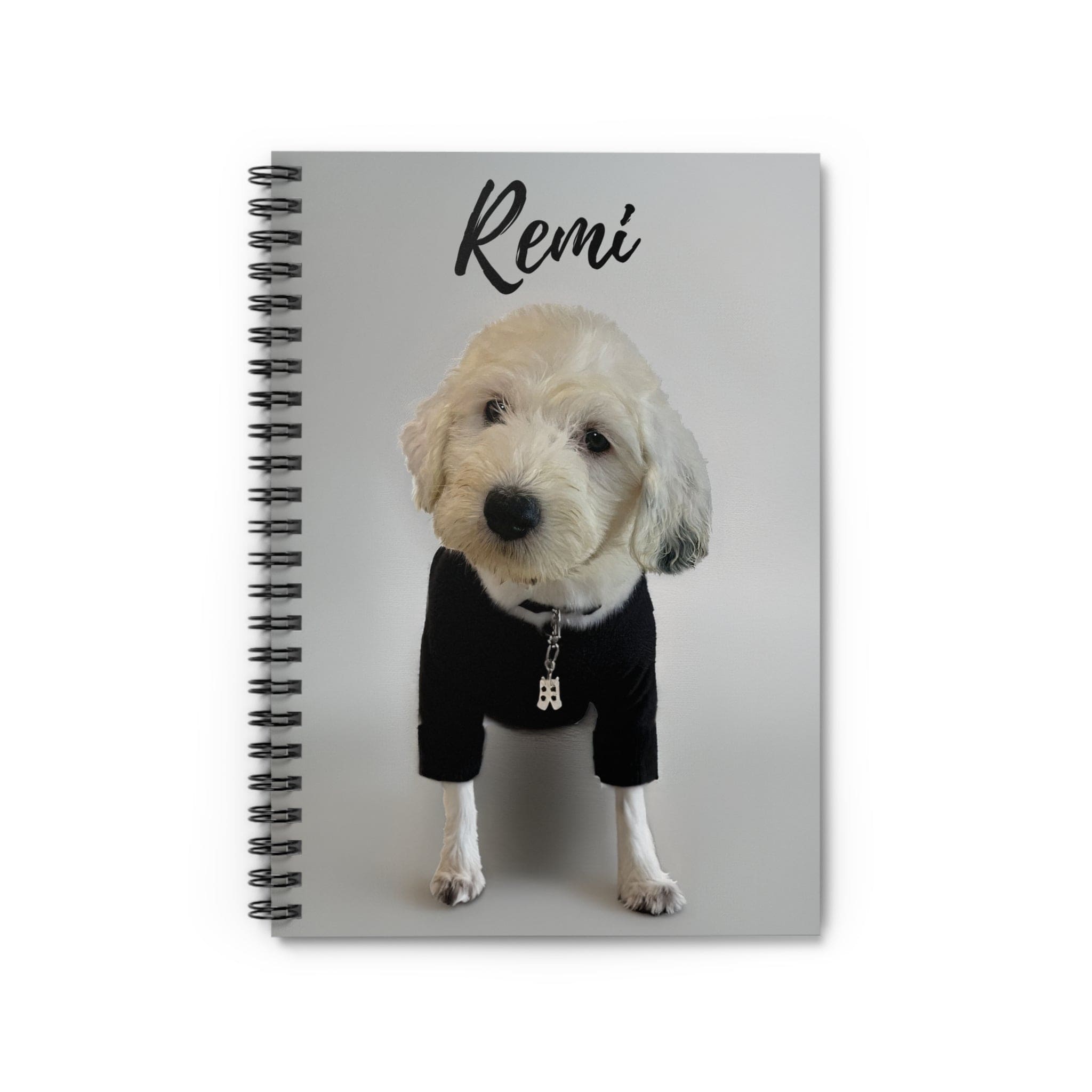 Custom Dog ArtCustom Dog Portrait Spiral Notebook