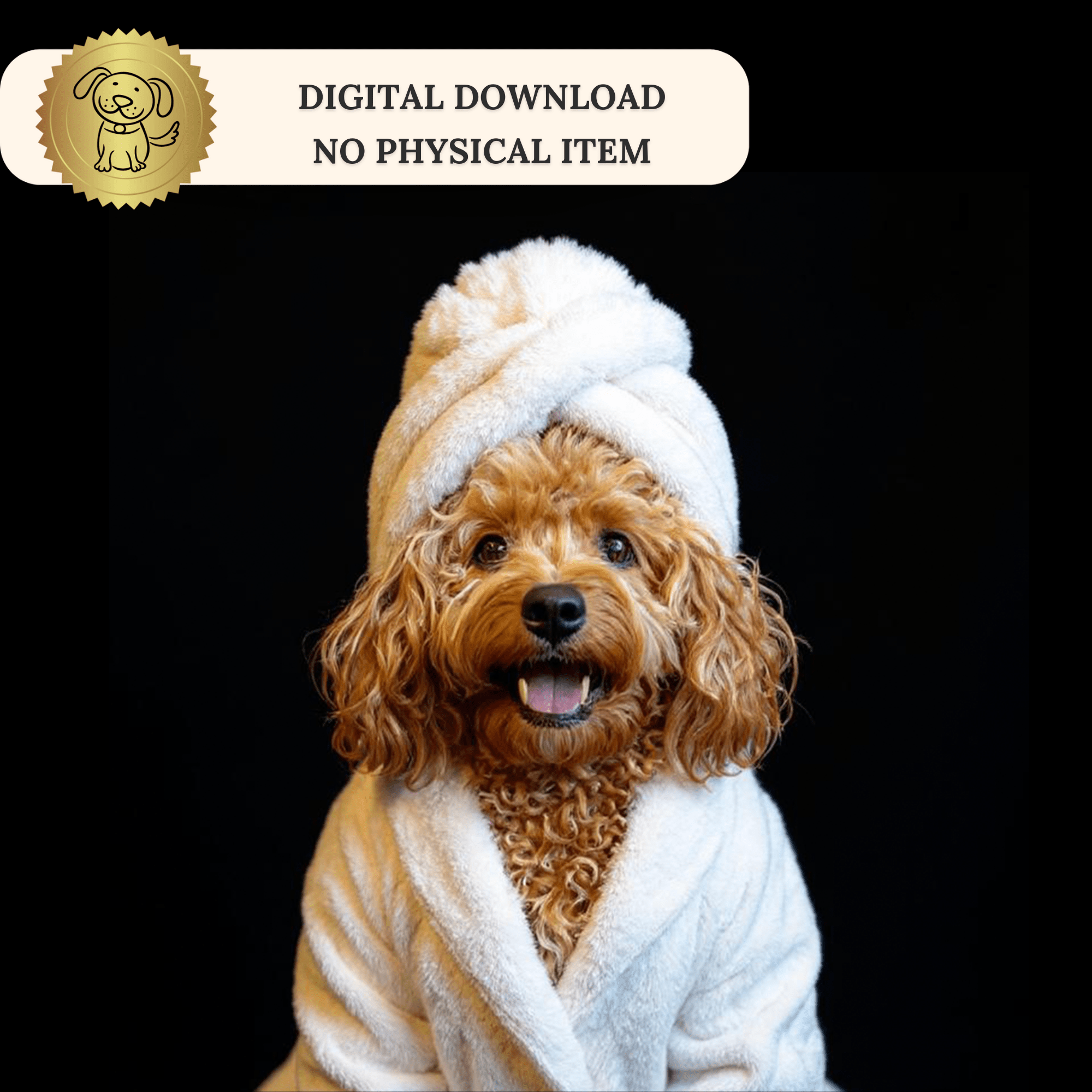 Custom Dog ArtCustom Pet Portrait with Digital Download