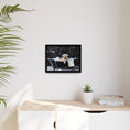 Load image into Gallery viewer, Custom Dog ArtDog Bath Time Framed Art, Pet Lovers Decor, Fun Home Wall Art, Dog Owner Gift, Bubble Bath Canvas, Pet Bathroom Art
