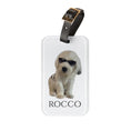 Load image into Gallery viewer, Custom Dog ArtDog Portrait Luggage Tag, Personalize with Photo and Name
