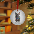 Load image into Gallery viewer, Custom Dog ArtFrench Bulldog Christmas Ornament | Personalized
