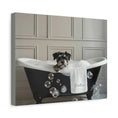 Load image into Gallery viewer, Custom Dog ArtMiniature Schnauzer Bathtub Art Print
